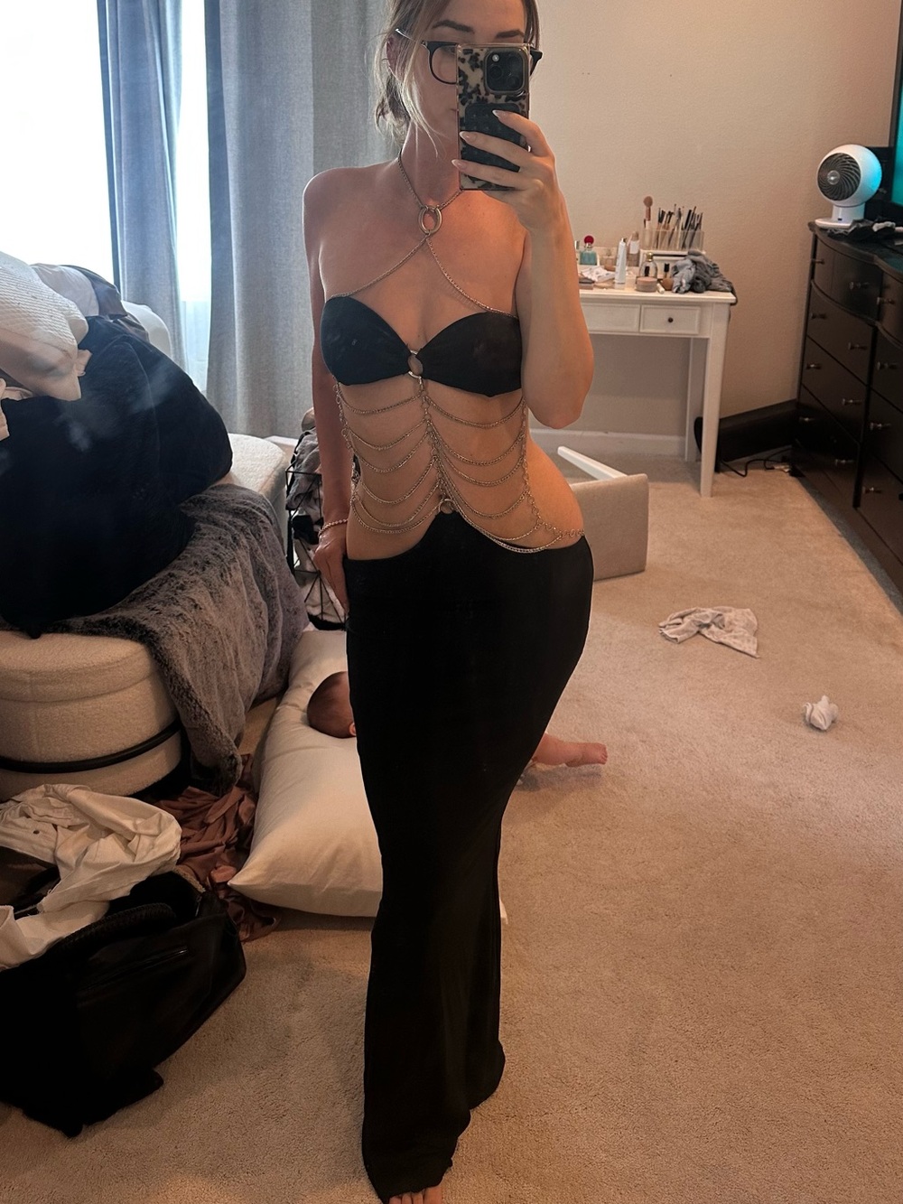 RARE🤍 I.AM.GIA black dress - Picture 5 of 8